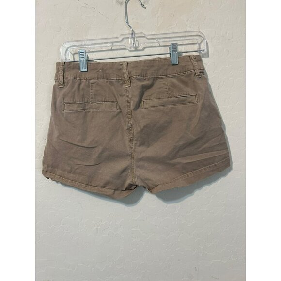 American Eagle Sz 6 Taupe Shorts Chino Lightweight - Picture 4 of 8